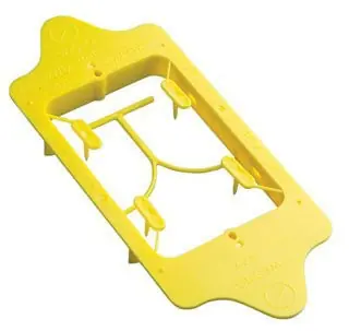 Erico MP1WWM Low Voltage Wall Mounting Plate