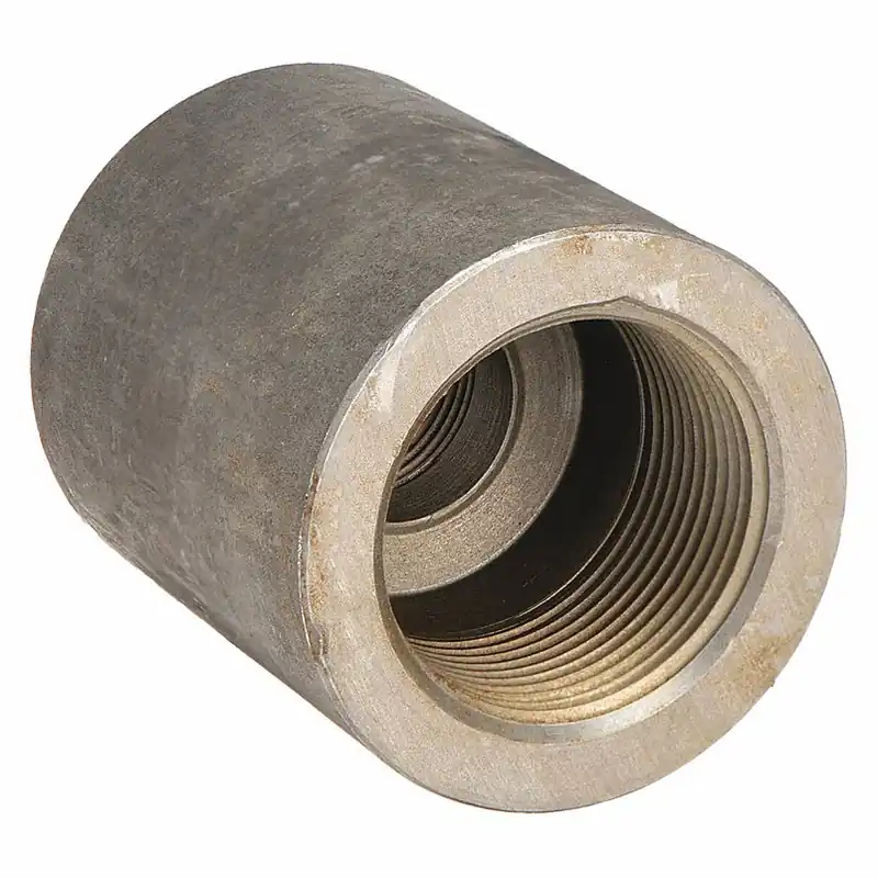 Anvil 0361178403 Reducing Coupling: Forged Steel, 2 in x 1 1/4 in Pipe Size, Female NPT x Female NPT