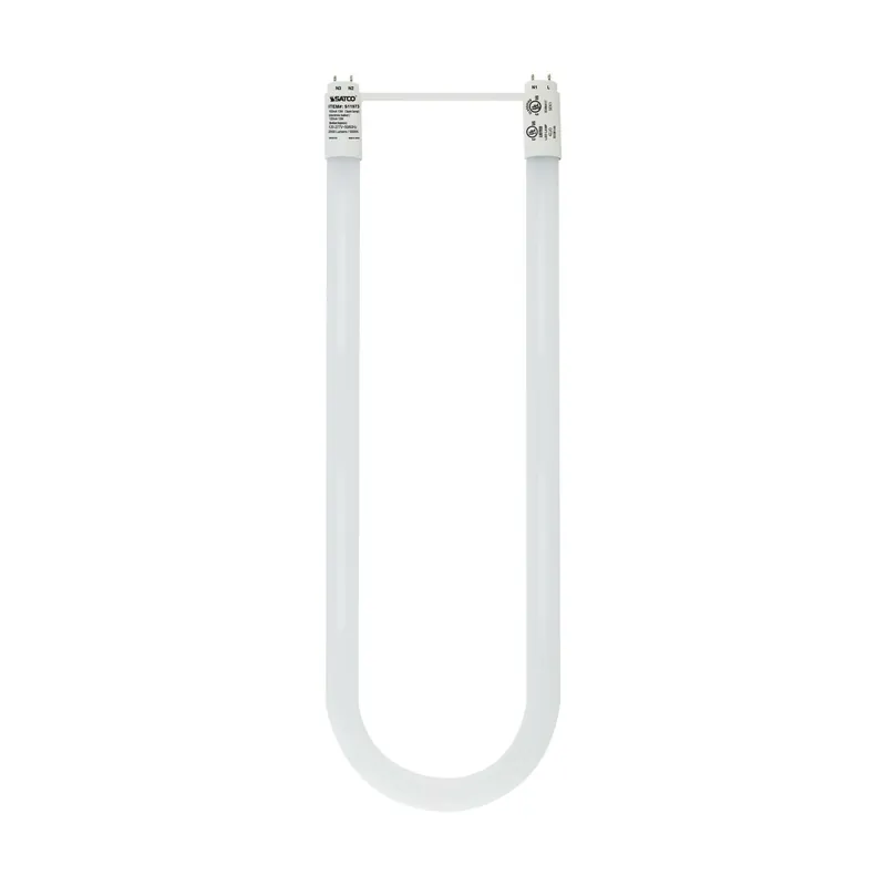 Satco S11973 13W T8 U-Bend LED - 50000 Hours - G13 Base - 2000L - 5000K - Type A/B - Ballast Dependent or Ballast Bypass