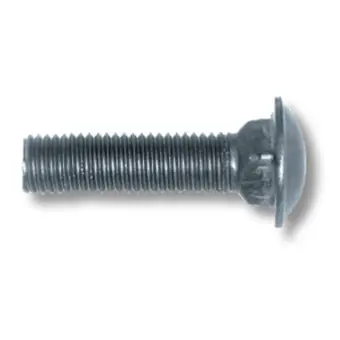BBI 62C400BCG BBI 488083 5/8 x 4 Plain Carriage Bolt