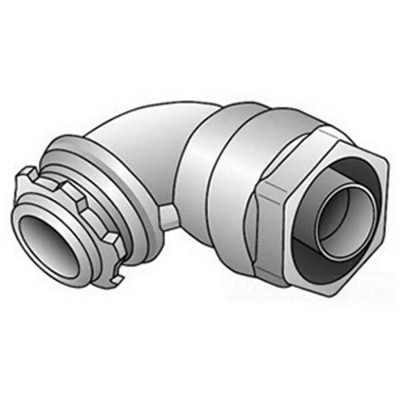 O-Z/Gedney 4Q-9150 O-Z/Gedney 1-1/2 Inch 90 Degree LFMC Connector