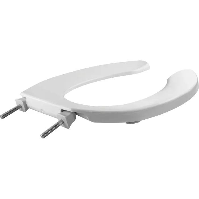 Church 7F255000 Toilet Seat with Check Hinge Elongated White