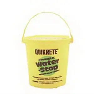 Quikrete 112610 Hydraulic Water-Stop Cement 10 lb Pail