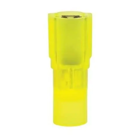 3M 051128-59999 Highland Fully Insulated Female Disconnect 12 to 10 AWG Conductor 0.25 in W x 0.032 in THK Tab