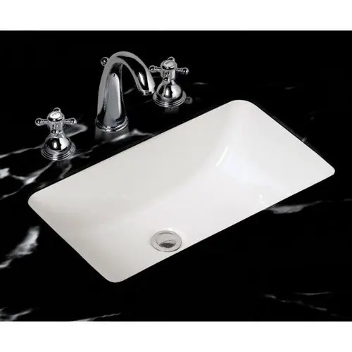 Mansfield Plumbing 218NSWH Mansfield Petite Covington Undermount Lavatory Sink Only