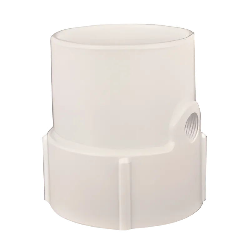 Oatey 70007 General Purpose PVC Pipe Fit Drain Base With Primer Tap For 3 inch to 4 inch Pipe