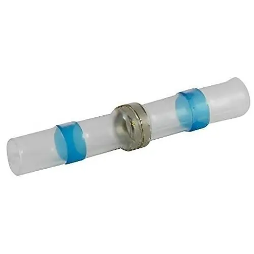 NTE Electronics 76-HISBC16 Cable Sleeve Term Butt Heat Shrink/Solder 16-14AWG
