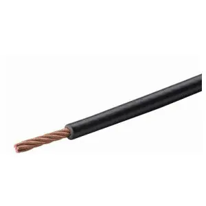 CADWELD SBS8INSUL Insulated Rail Signal Bondstrand Cadmium Bronze Polyvinylchloride 133-Wire 3/16 in. Conductor Black 1 in. L