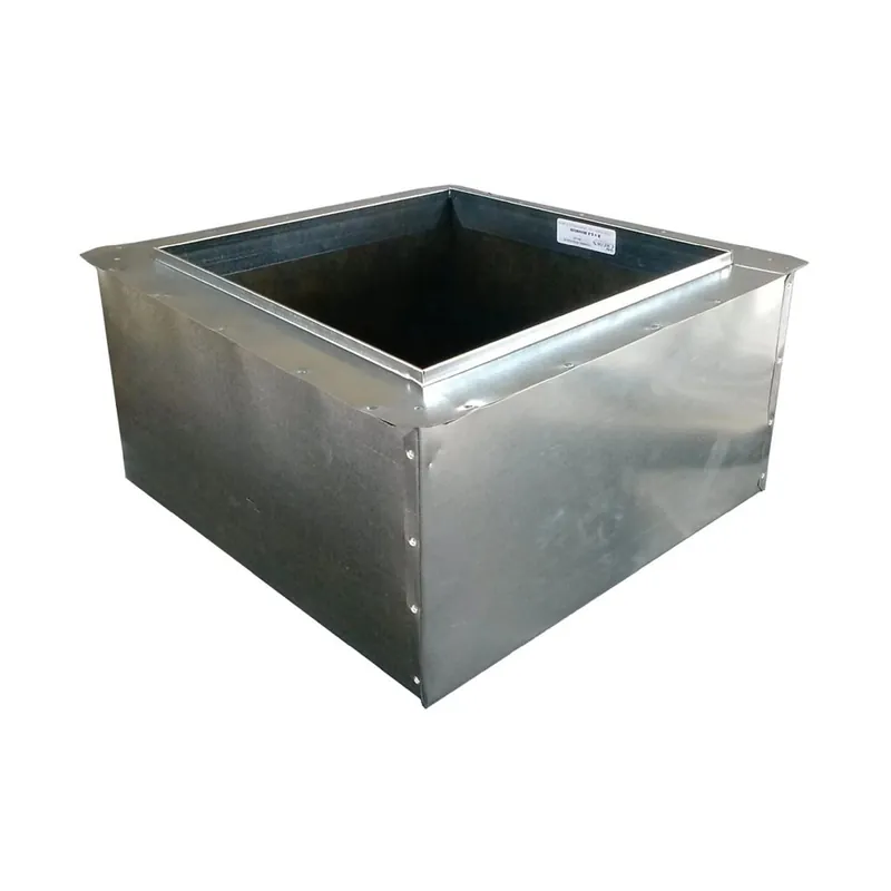 Air Duct Products 5482.1414-26 Return Air Boot 14x14 inch 6 inch Deep 26 Gauge