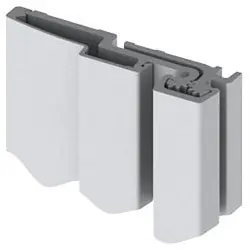 HAGER 780-210HD83CLEAR Door Hinge Heavy Duty Full Surface 83 Length Aluminum Clear With (19) Jamb Screw