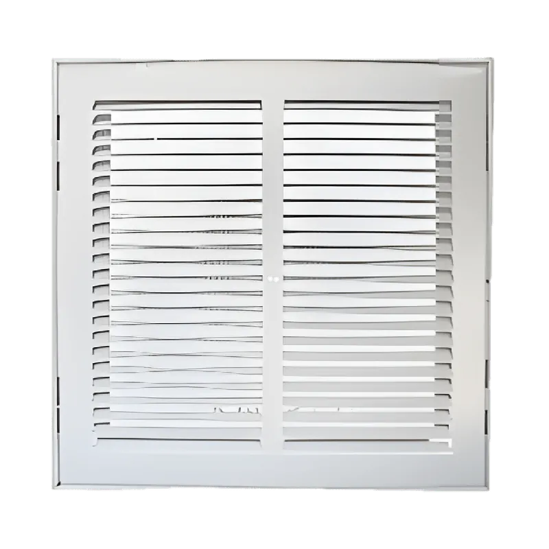 Metal-Fab RFG1212W Steel Return Air Filter Grille 12 inch x 12 inch