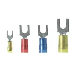 Panduit PN18-6FN-C Fork NYL Ins 22-18AWG #6 NRW PK100