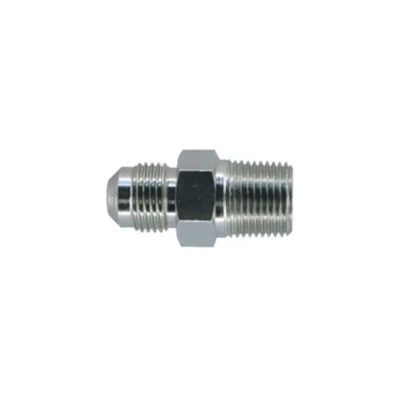 Dormont 90-3031R Gas Connector Adapter 5/8 Inch OD Flare x 1/2 Inch MIP Tapped 3/8 Inch FIP
