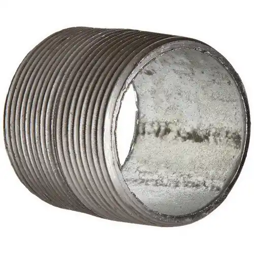 Ward Manufacturing GNPCL 2-1/2 inch x Close SCH 40 Galvanized Steel Nipple Replacement MPN