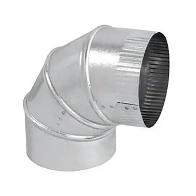 CLIFCO SHEET METAL MFG GE428 4 28GA 90 ELBOW
