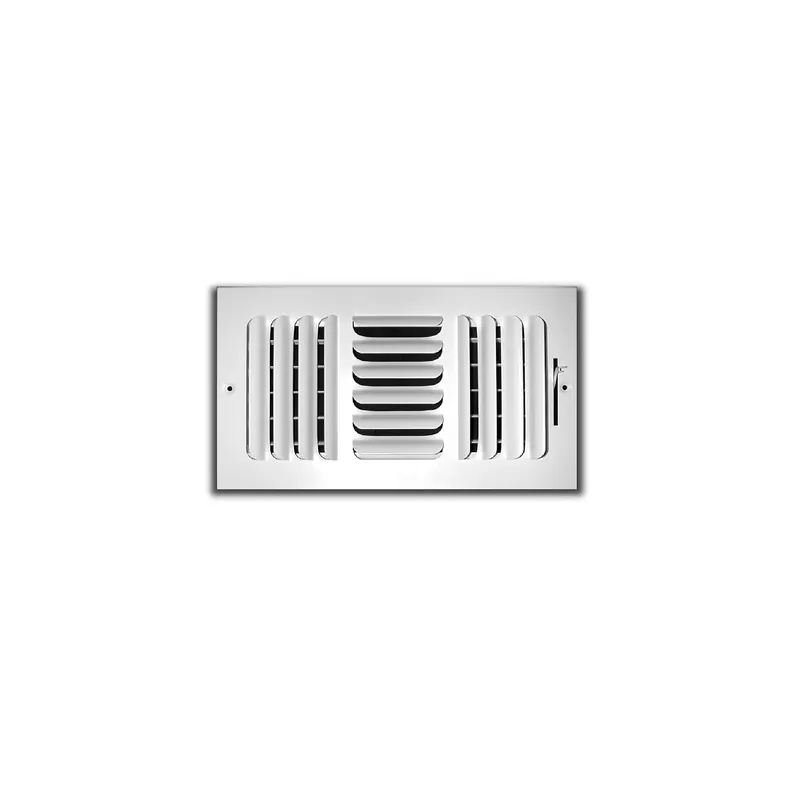 TRUaire 403M12X12 12x12 Inch 3-Way Steel Wall Ceiling Register