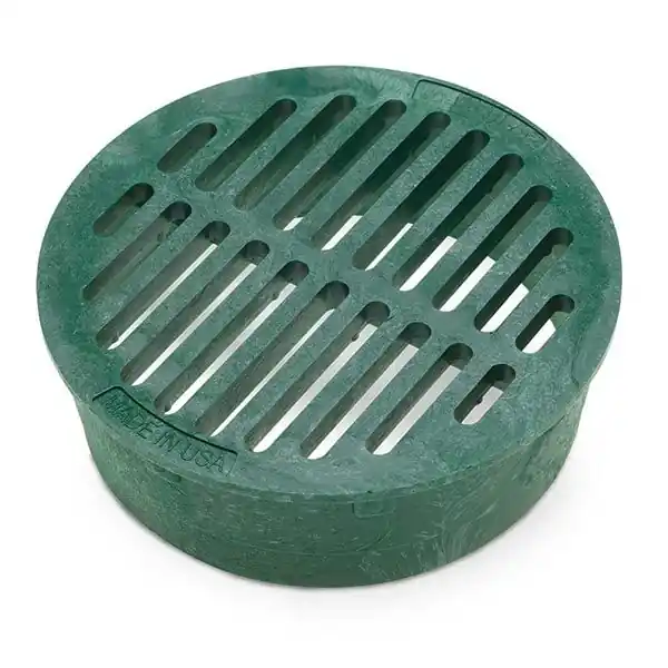 Rain Bird DG6RFG 6 in Plastic Round Flat Drainage Grate