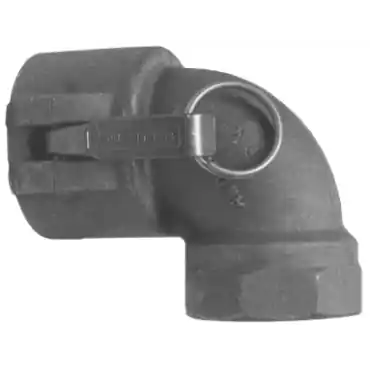 Dixon Valve & Coupling 200D-90BR Cam & Groove 90 Type D Coupler x Female NPT