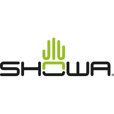 Showa BO700L-09 Clean Packed PVC Unsupported 12 Mil Embossed Grip White Large