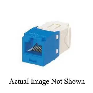 Panduit CJ688TGPK Mini-Com Jack Module Category 6 UTP 8-Position 8-Wire Universal Wiring Pink