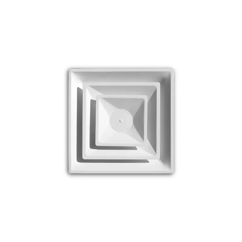 TRUaire 2013CD08 12x12 Two-Cone Diffuser with 8 Inch Neck Replacement TAI2013CD8