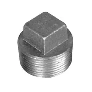 Ward 4.BPSH Square Head Cored Plug Class 125 (4 in) Replacement MPN