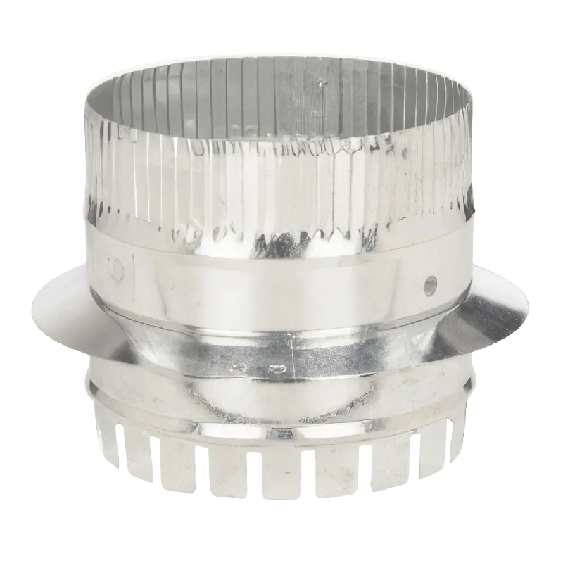 Gray Metal South 261F-72 7 Inch x 2 Inch Flanged Deep Starting Collar without Damper