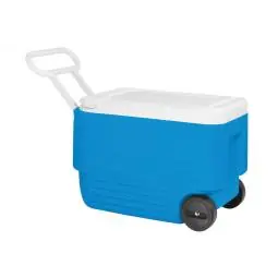 TRUE VALUE 34482 WHEELIE 38QT BLU COOLER
