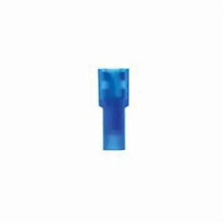 3M 051128-60001 Fully Insulated Disconnect Terminal 16 to 14 AWG Conductor 1/4 in W Tab Butted Seam
