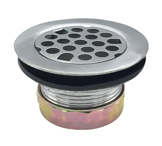 Stainless Steel Duplex Sink Strainer With Grid