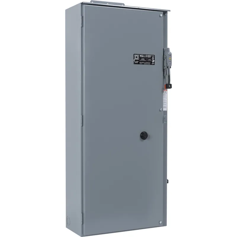 Square D 8940SSE2030 Pump Panel NEMA Type S Well Guard Size 3 90A 5kA SSCR 30HP