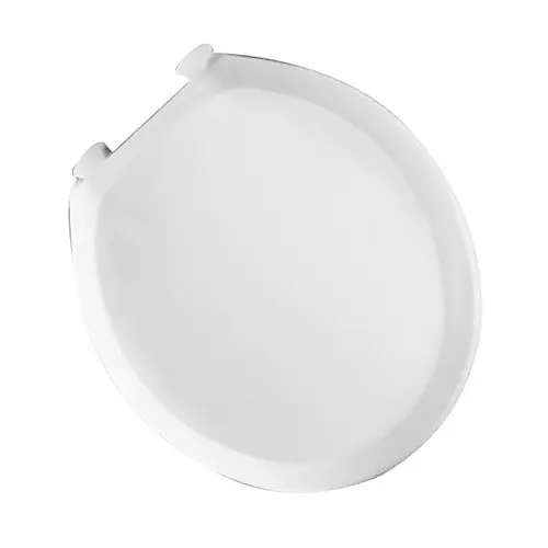 Bemis 200SLOW-000 Bemis Plastic Closed Front Round Toilet Seat, White
