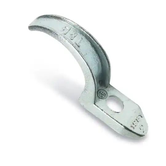 Steel City HS-404-SC 1-1/4 Inch Rigid/IMC Malleable Iron 1-Hole Pipe Strap