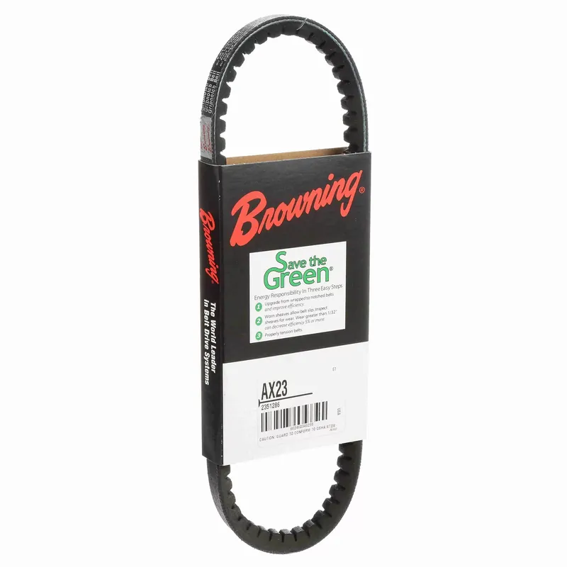 Browning 2351286 AX23 Gripnotch V-Belt - Industrial Drive V-Belt Replacement 2351286