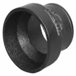 Charlotte Pipe and Foundry SVSS9Q 3 inch 90 Deg Service Weight Cast Iron Short Sweep Elbow ASTM A74