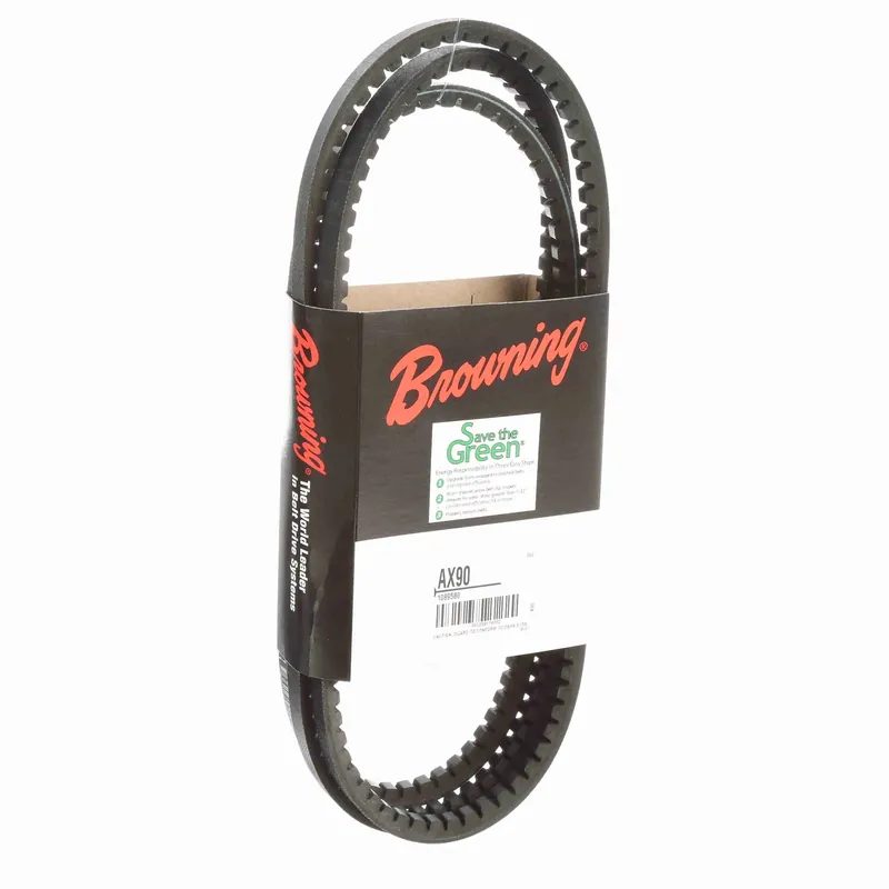 Browning 1089580 AX90 Gripnotch V-Belt, AX Belt Section, 91.3 inches Pitch Length