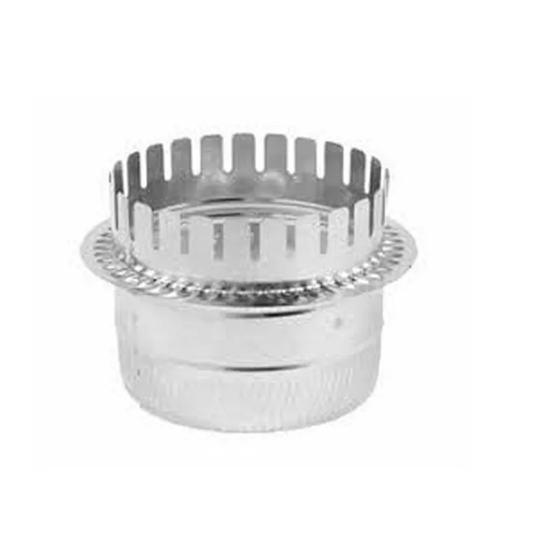 Gray Metal South 6-404D-2 6 in. Ductboard Tab Collar without Damper