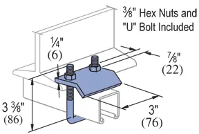 Atkore PS-2651-T1-EG Power-St Beam Clamp T1 1000 lb Load