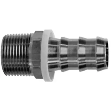 Dixon Valve & Coupling 1240808K Brass Barbed Hose Fitting Power 1/2
