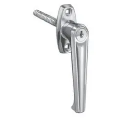 National Cabinet Lock C8759-KD-26D Door Handle Lock, Disc Tumbler, 90 Degree Turn to Open