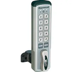 FORT LOCK REG-S-V-3 Cabinet Self-Locking Regulator, Standard Length Knob, Slam Cam, Vertical Mount, 1-3/16 Cylinder Length