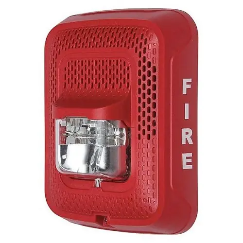 System Sensor SPSRL L-Series Speaker Strobe 12/24V DC Wall Mount Red