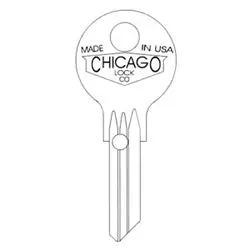 Chicago Lock DK-100-MH 99557 6 Tumbler F/Steelcase CompX Stock Locks PR