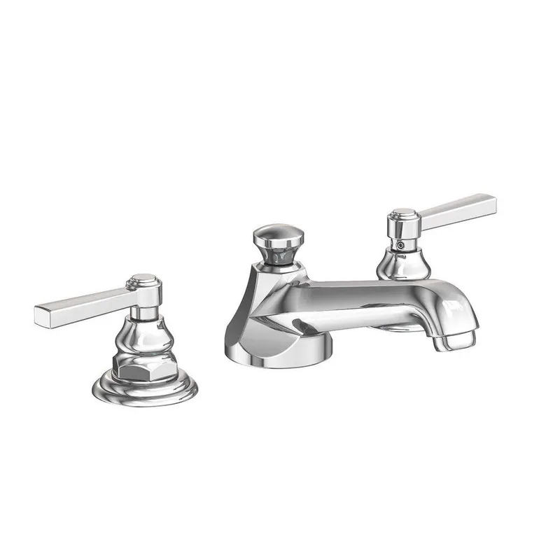 Newport Brass 910/26 Astor Two Handle Widespread Bathroom Sink Faucet in Polished Chrome