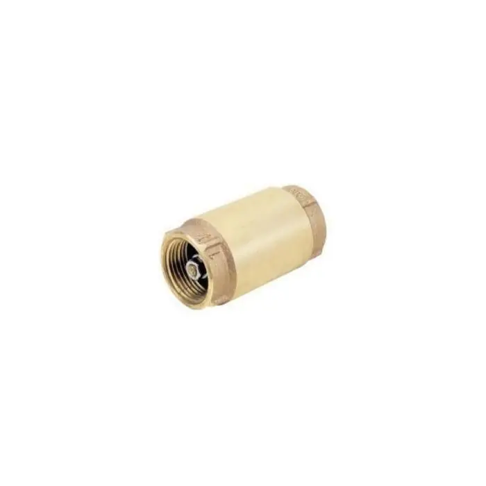 Matco V 525T05LF In-Line Check Valve, 1 In Nominal, Thread End Style, Bronze Body