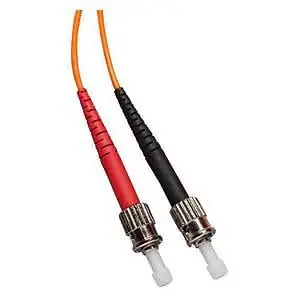 Allen Tel GBST2-D2-07 Fiber Optic Patch Cord Multimode OM1 Duplex ST to ST 7 M