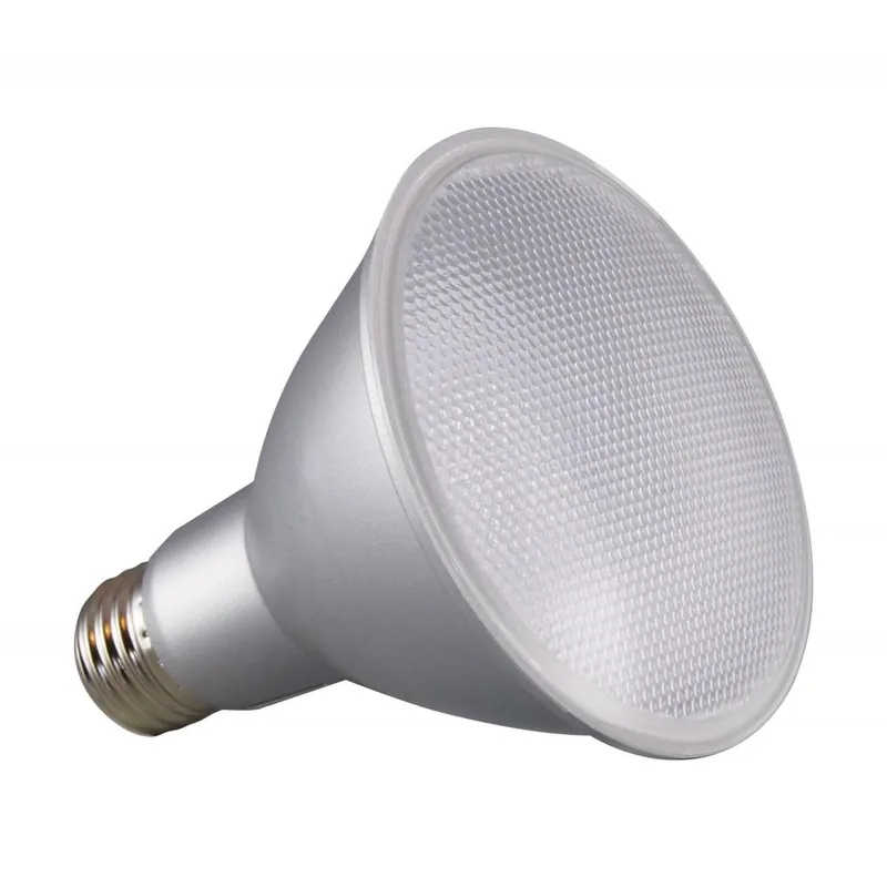 Satco S29426 12.5 Watt PAR30LN LED Lamp - 3000K - 25 Degree Beam Angle - Medium Base - 120 Volts
