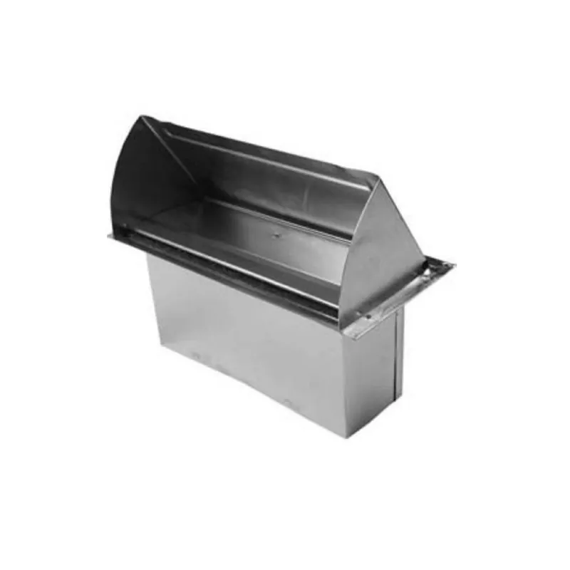 Air Duct Products 5496.101010-28D Eyebrow Sleeve 28 Gauge 10 Inches