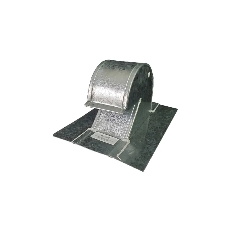 The Metal Shop 006105S Collar with Damper and Screen 4 inches GA 26 Replacement 006105S