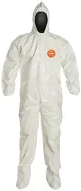 DuPont D13484288 Tychem 4000 Coveralls Medium